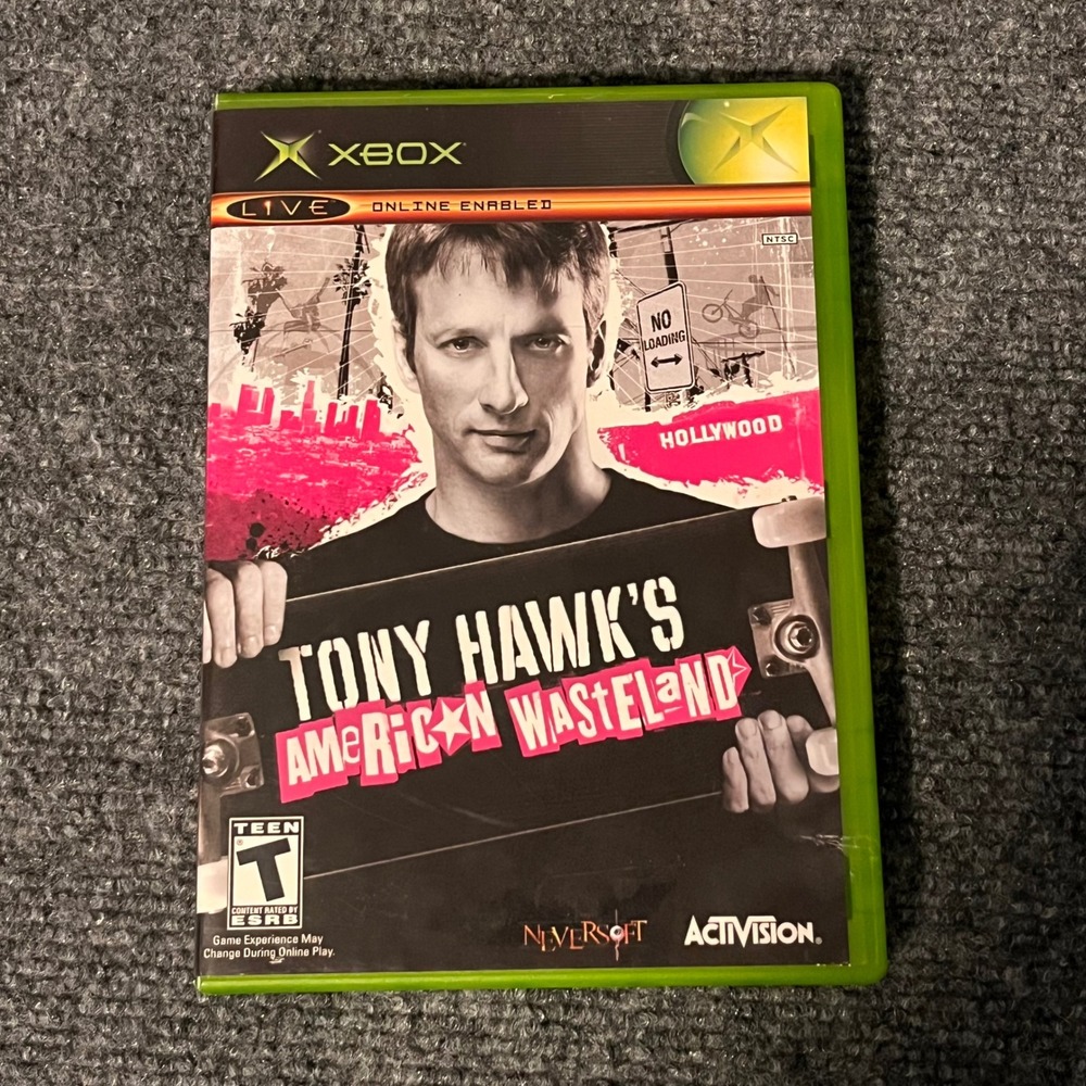 Tony Hawk's American Wasteland Xbox Original Game Activision 2005 CIB